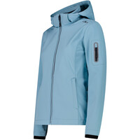 Cmp chaqueta softshell mujer WOMAN JACKET ZIP HOOD vista detalle