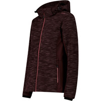 Cmp chaqueta softshell mujer WOMAN JACKET ZIP HOOD vista detalle