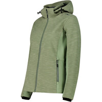 Cmp chaqueta softshell mujer WOMAN JACKET ZIP HOOD vista detalle