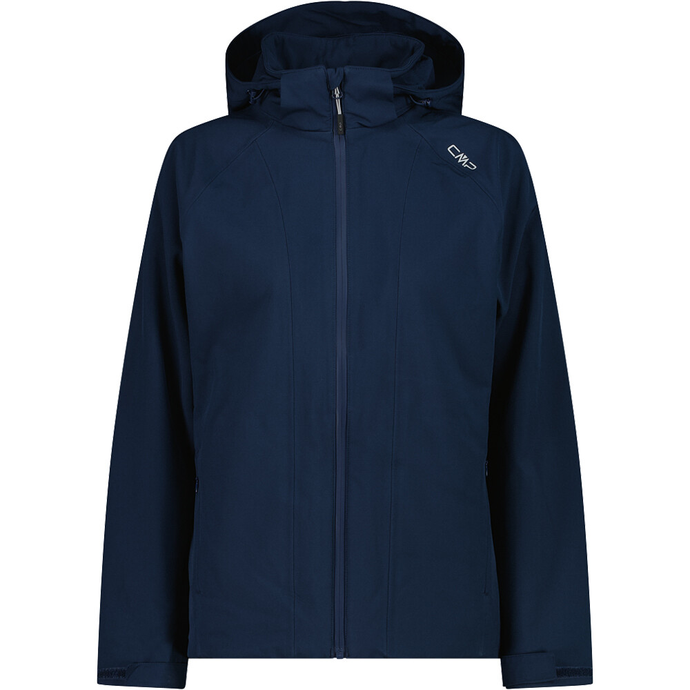 Cmp chaqueta softshell mujer WOMAN JACKET ZIP HOOD vista frontal
