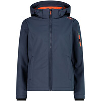 Cmp chaqueta softshell mujer WOMAN JACKET ZIP HOOD vista frontal