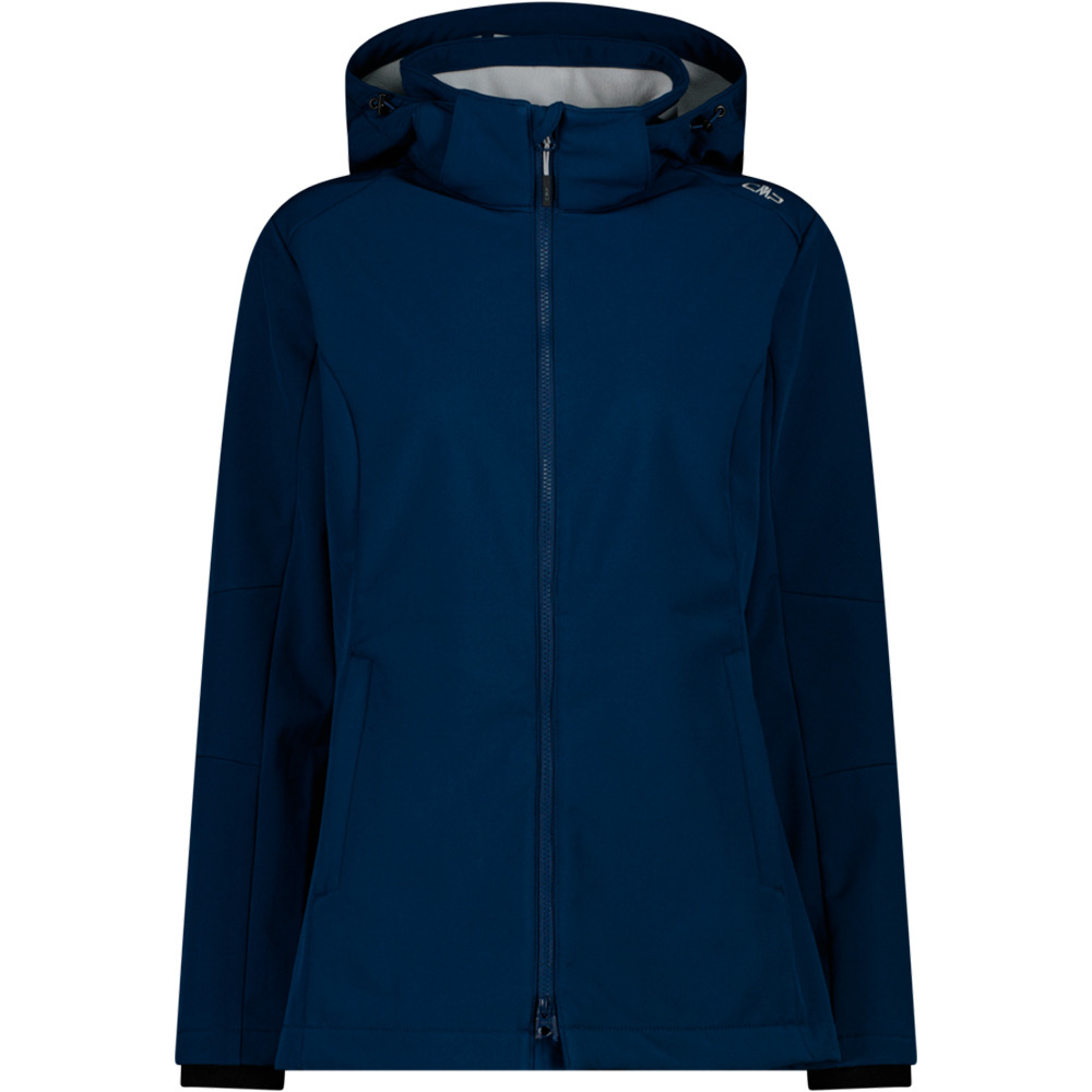 Cmp chaqueta softshell mujer WOMAN JACKET ZIP HOOD vista frontal
