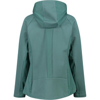 Cmp chaqueta softshell mujer WOMAN JACKET ZIP HOOD vista trasera