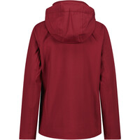 Cmp chaqueta softshell mujer WOMAN JACKET ZIP HOOD vista trasera