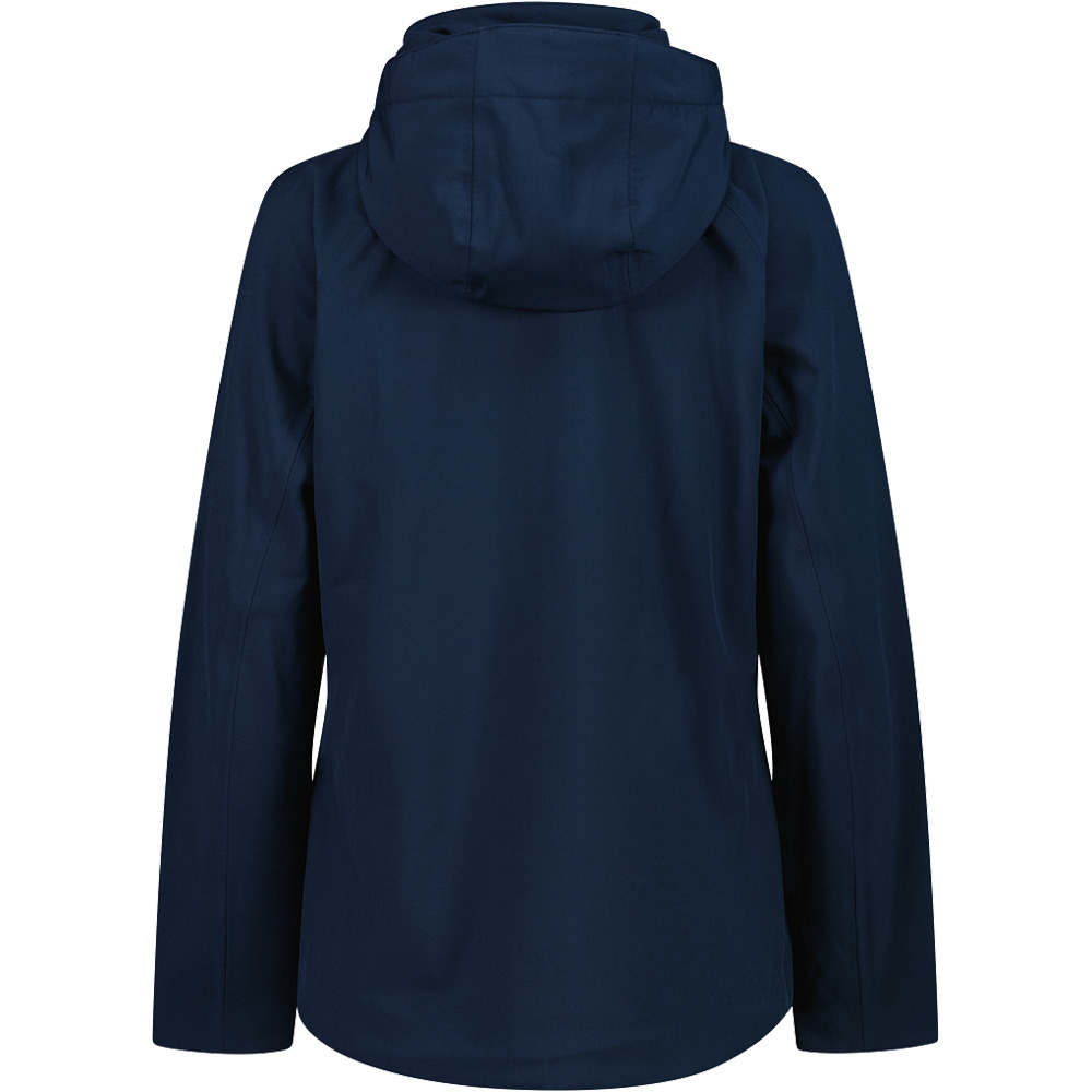 Cmp chaqueta softshell mujer WOMAN JACKET ZIP HOOD vista trasera