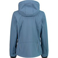 Cmp chaqueta softshell mujer WOMAN JACKET ZIP HOOD vista trasera