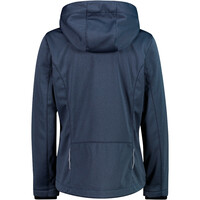 Cmp chaqueta softshell mujer WOMAN JACKET ZIP HOOD vista trasera