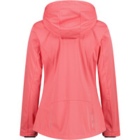 Cmp chaqueta softshell mujer WOMAN JACKET ZIP HOOD vista trasera