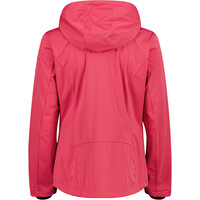Cmp chaqueta softshell mujer WOMAN JACKET ZIP HOOD vista trasera