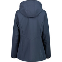 Cmp chaqueta softshell mujer WOMAN JACKET ZIP HOOD vista trasera