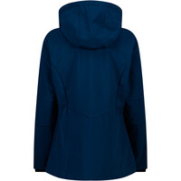 Cmp chaqueta softshell mujer WOMAN JACKET ZIP HOOD vista trasera