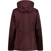 Cmp chaqueta softshell mujer WOMAN JACKET ZIP HOOD vista trasera
