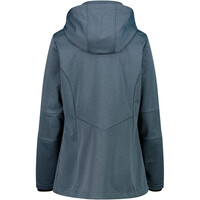 Cmp chaqueta softshell mujer WOMAN JACKET ZIP HOOD vista trasera