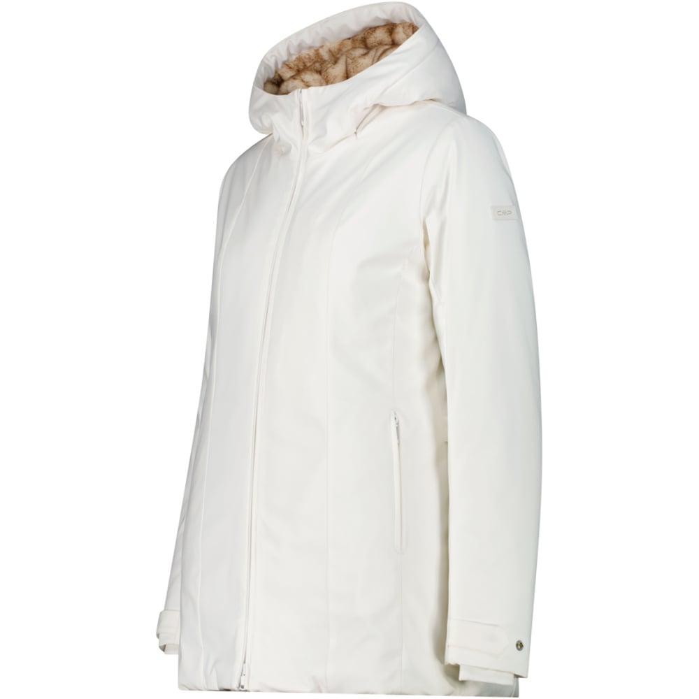 Cmp chaqueta softshell mujer WOMAN LONG JACKET ZIP HOOD vista detalle