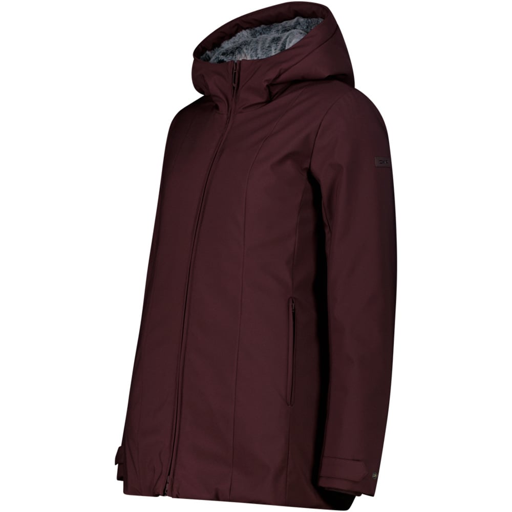 Cmp chaqueta softshell mujer WOMAN LONG JACKET ZIP HOOD vista detalle