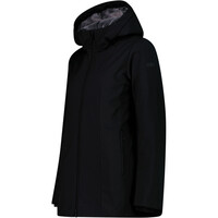 Cmp chaqueta softshell mujer WOMAN LONG JACKET ZIP HOOD vista detalle