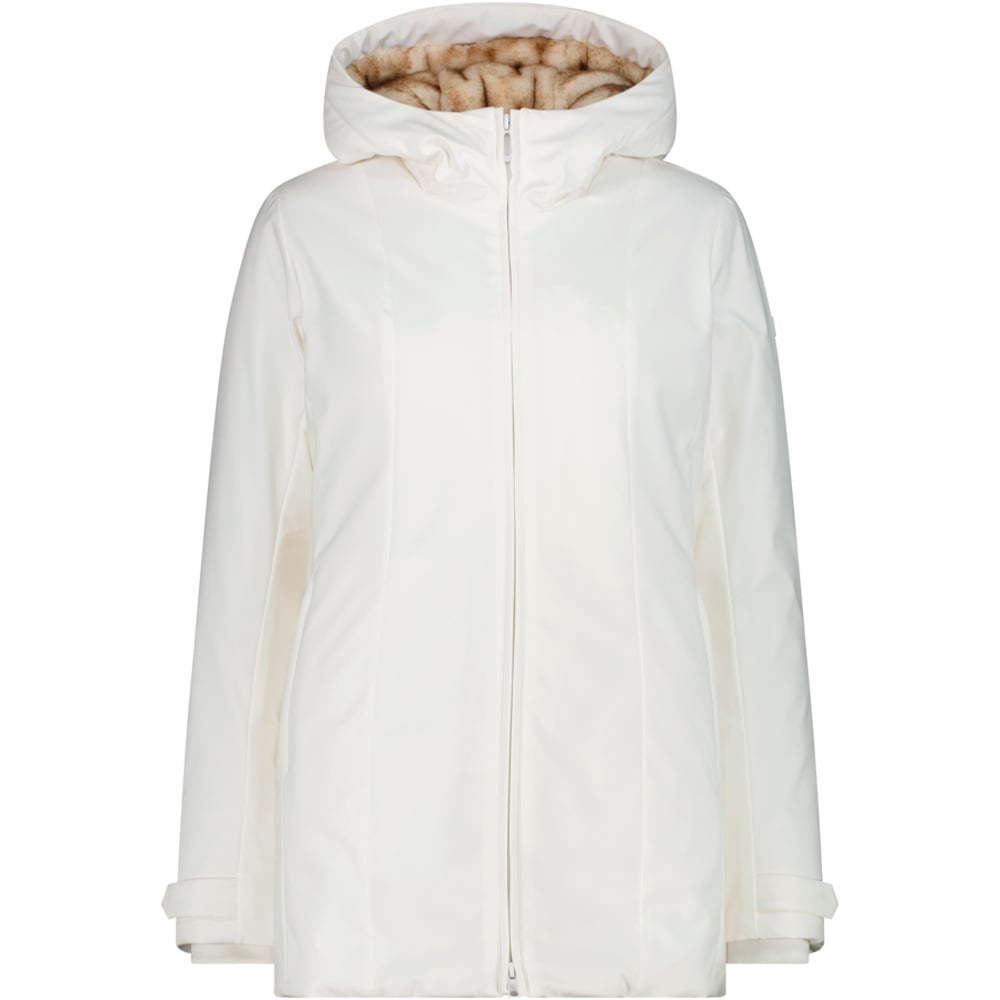 Cmp chaqueta softshell mujer WOMAN LONG JACKET ZIP HOOD vista frontal