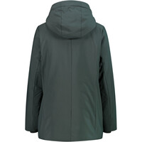 Cmp chaqueta softshell mujer WOMAN LONG JACKET ZIP HOOD vista trasera