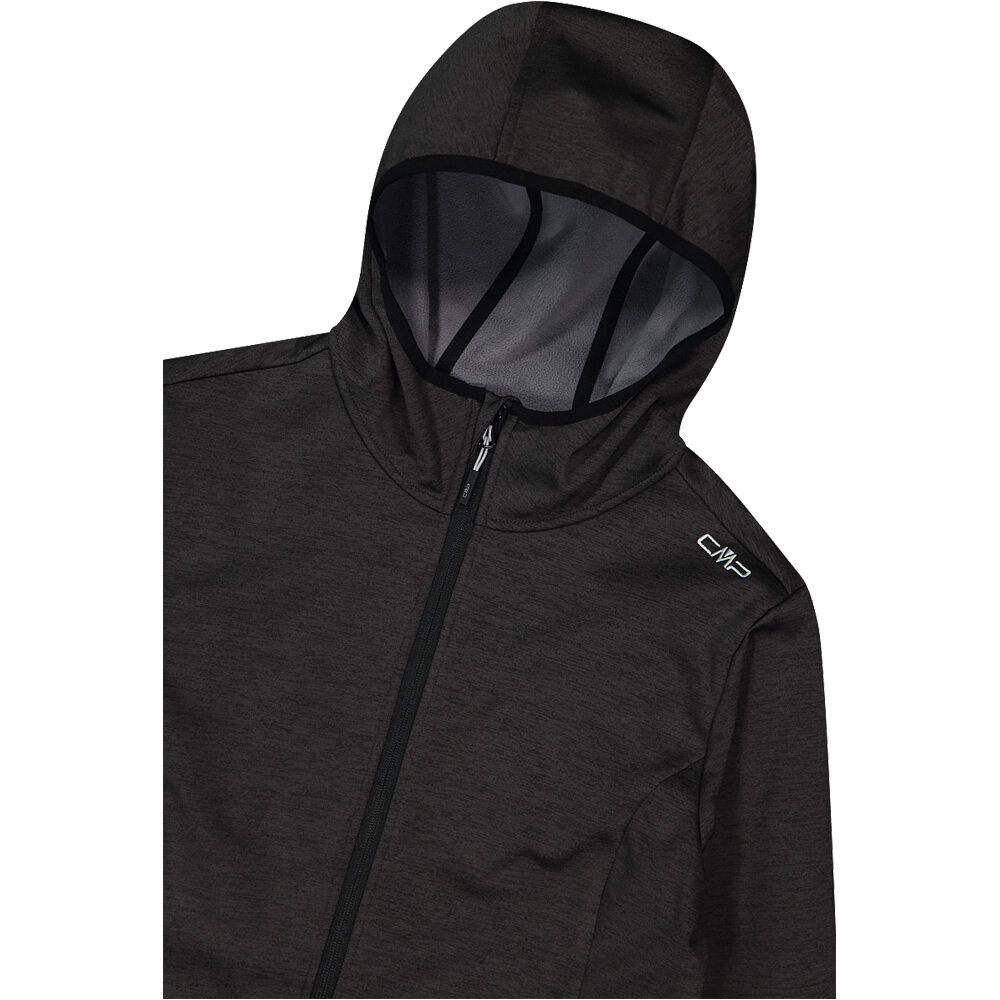 Cmp chaqueta softshell mujer WOMAN PARKA FIX HOOD 03