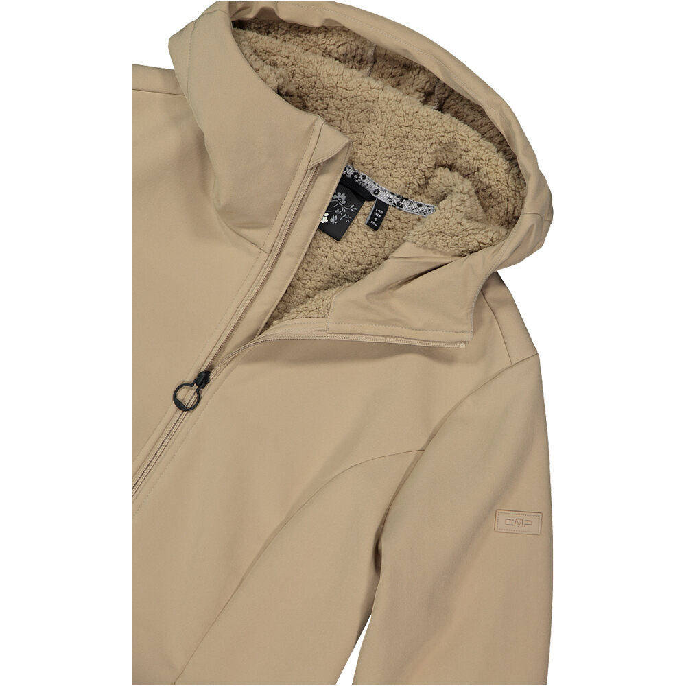 Cmp chaqueta softshell mujer WOMAN PARKA FIX HOOD 04