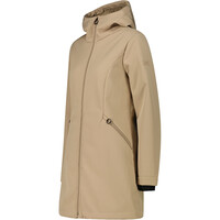 Cmp chaqueta softshell mujer WOMAN PARKA FIX HOOD vista detalle