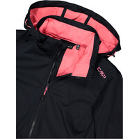 Cmp chaqueta softshell mujer WOMAN PARKA ZIP HOOD 04