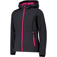 Cmp chaqueta softshell niño KID G JACKET FIX HOOD vista detalle