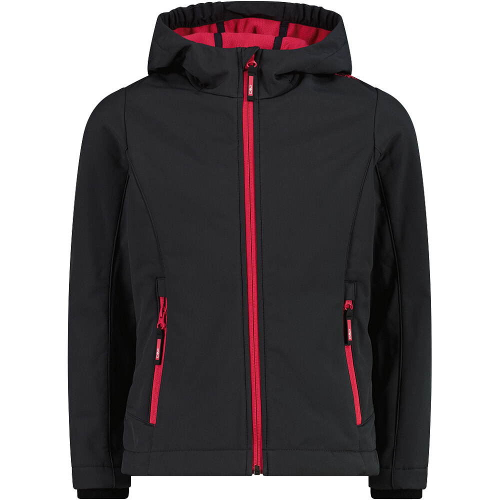 Cmp chaqueta softshell niño KID G JACKET FIX HOOD vista frontal