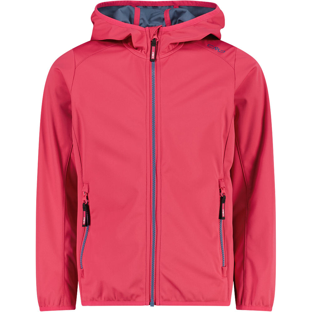Cmp chaqueta softshell niño KID G JACKET FIX HOOD vista frontal