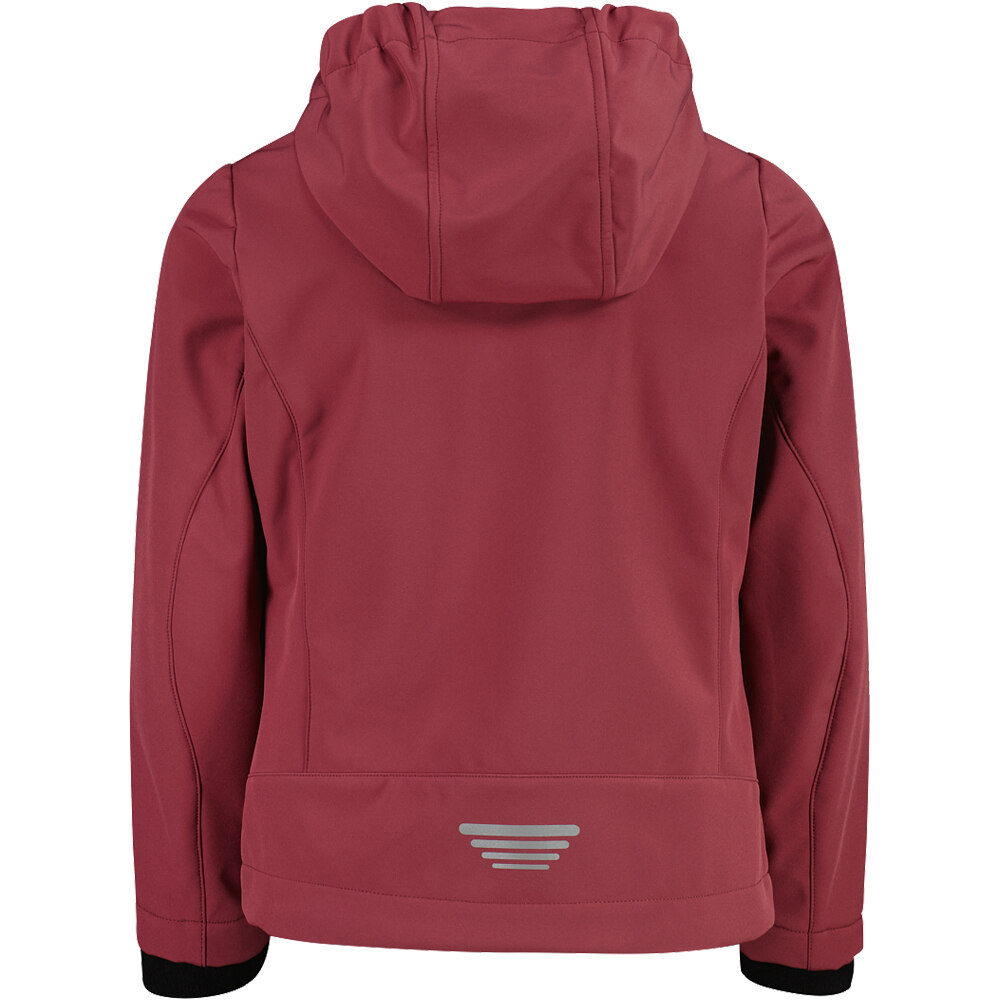 Cmp chaqueta softshell niño KID G JACKET FIX HOOD vista trasera
