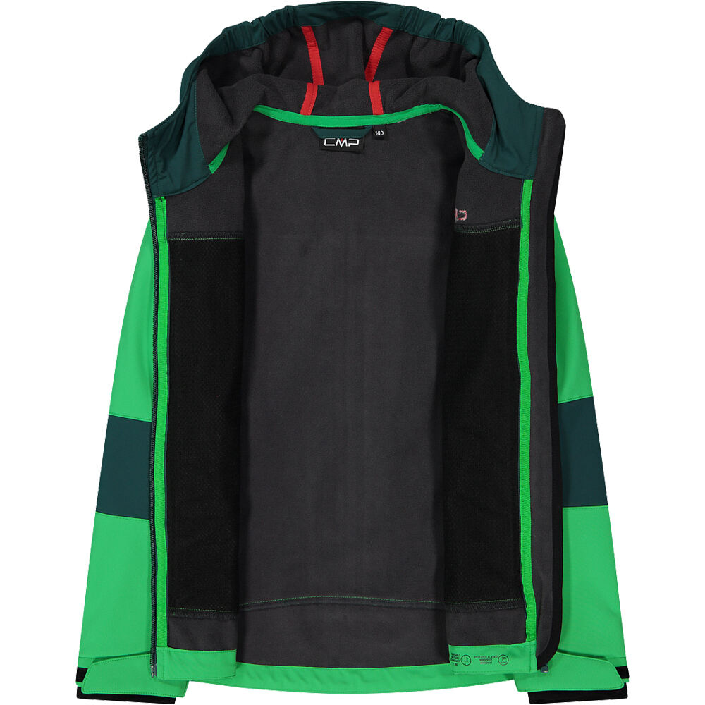 Cmp chaqueta softshell niño KID JACKET FIX HOOD 03