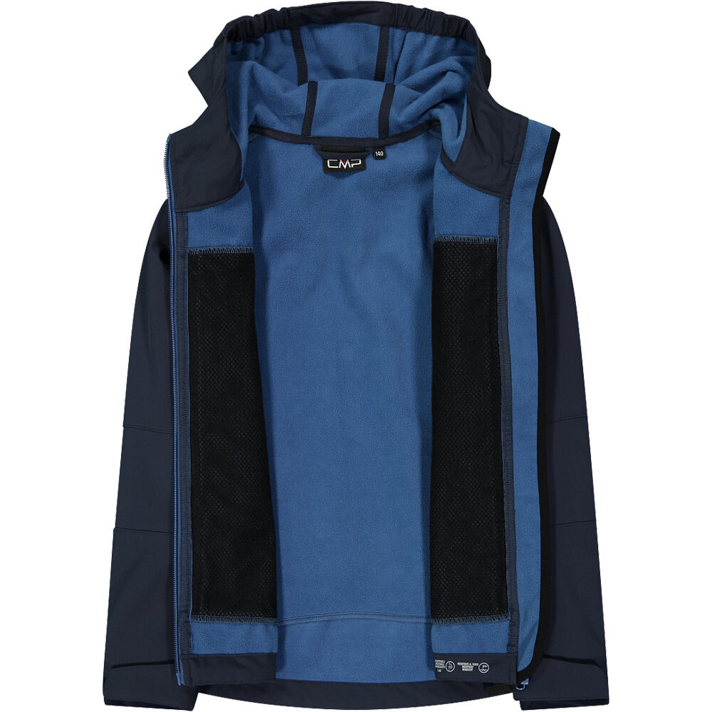 Cmp chaqueta softshell niño KID JACKET FIX HOOD 03