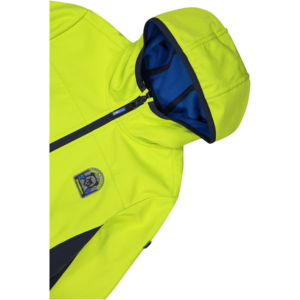 Cmp chaqueta softshell niño KID JACKET FIX HOOD 05