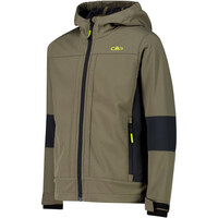 Cmp chaqueta softshell niño KID JACKET FIX HOOD vista detalle