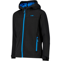 Cmp chaqueta softshell niño KID JACKET FIX HOOD vista detalle