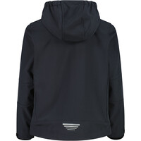 Cmp chaqueta softshell niño KID JACKET FIX HOOD vista trasera