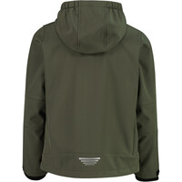Cmp chaqueta softshell niño KID JACKET FIX HOOD vista trasera