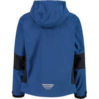 Cmp chaqueta softshell niño KID JACKET FIX HOOD vista trasera