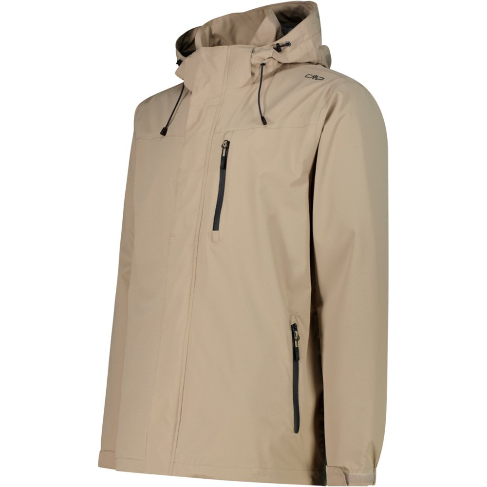 Cmp chubasquero hombre MAN JACKET ZIP HOOD WITH VENTILATION vista detalle