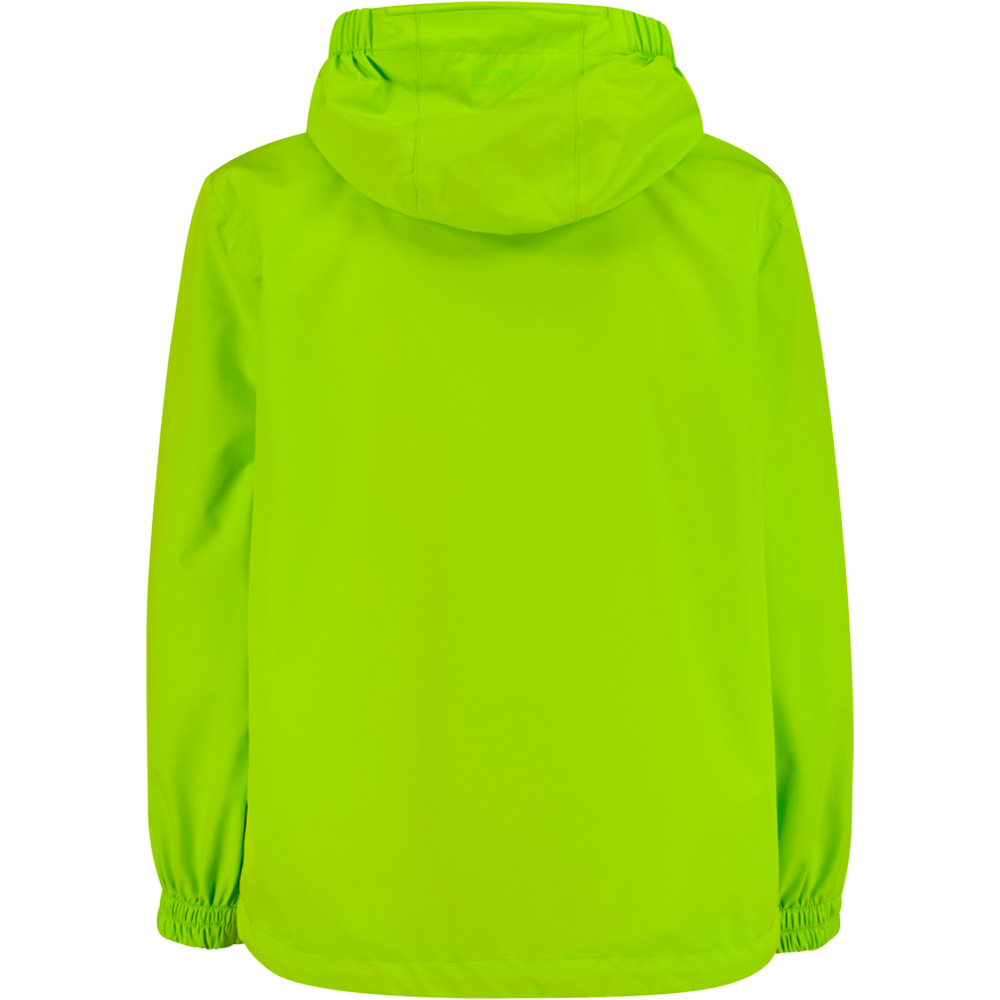 Cmp chubasquero impermeable niño KID JACKET FIX HOOD vista trasera