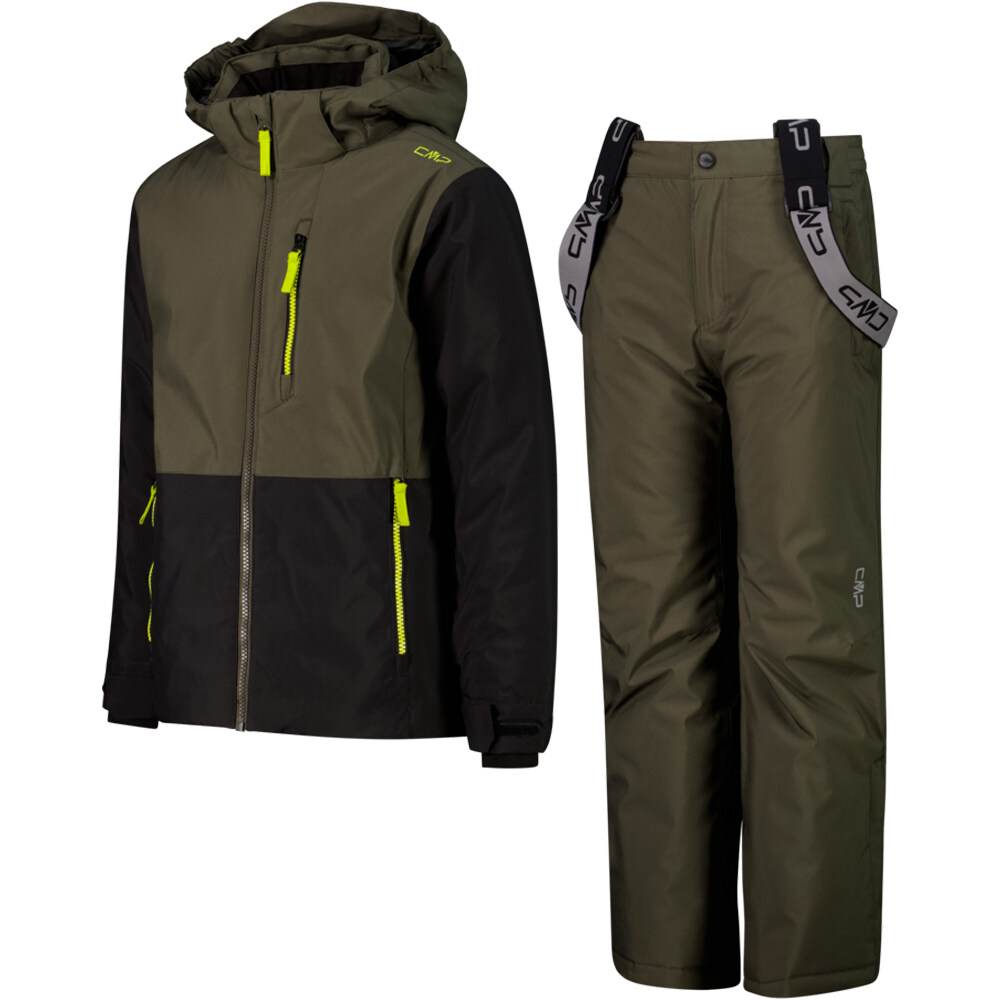 Cmp conjunto esquí infantil KID SET JACKET AND PANT vista detalle