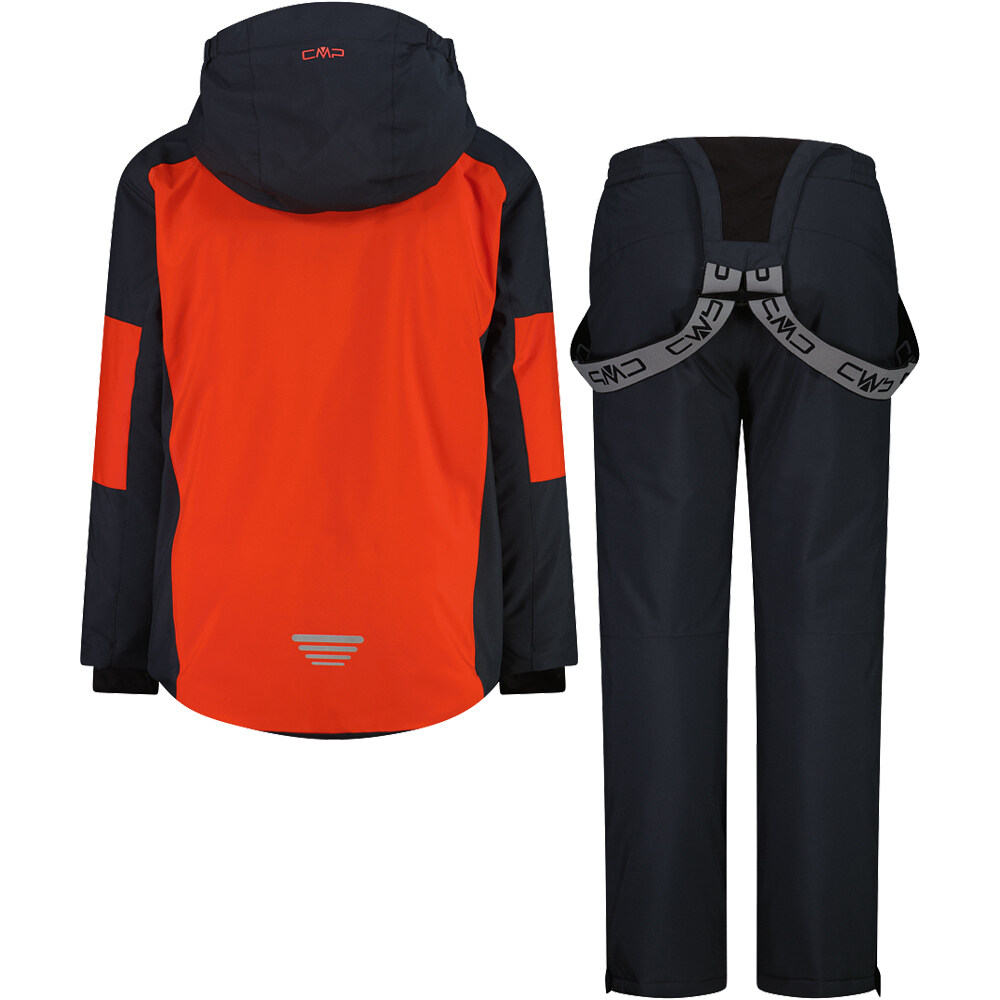 Cmp conjunto esquí infantil KID SET JACKET AND PANT vista trasera