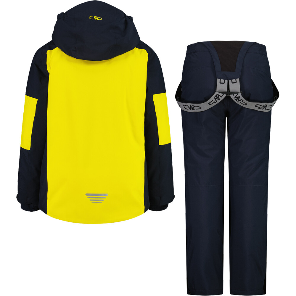 Cmp conjunto esquí infantil KID SET JACKET AND PANT vista trasera
