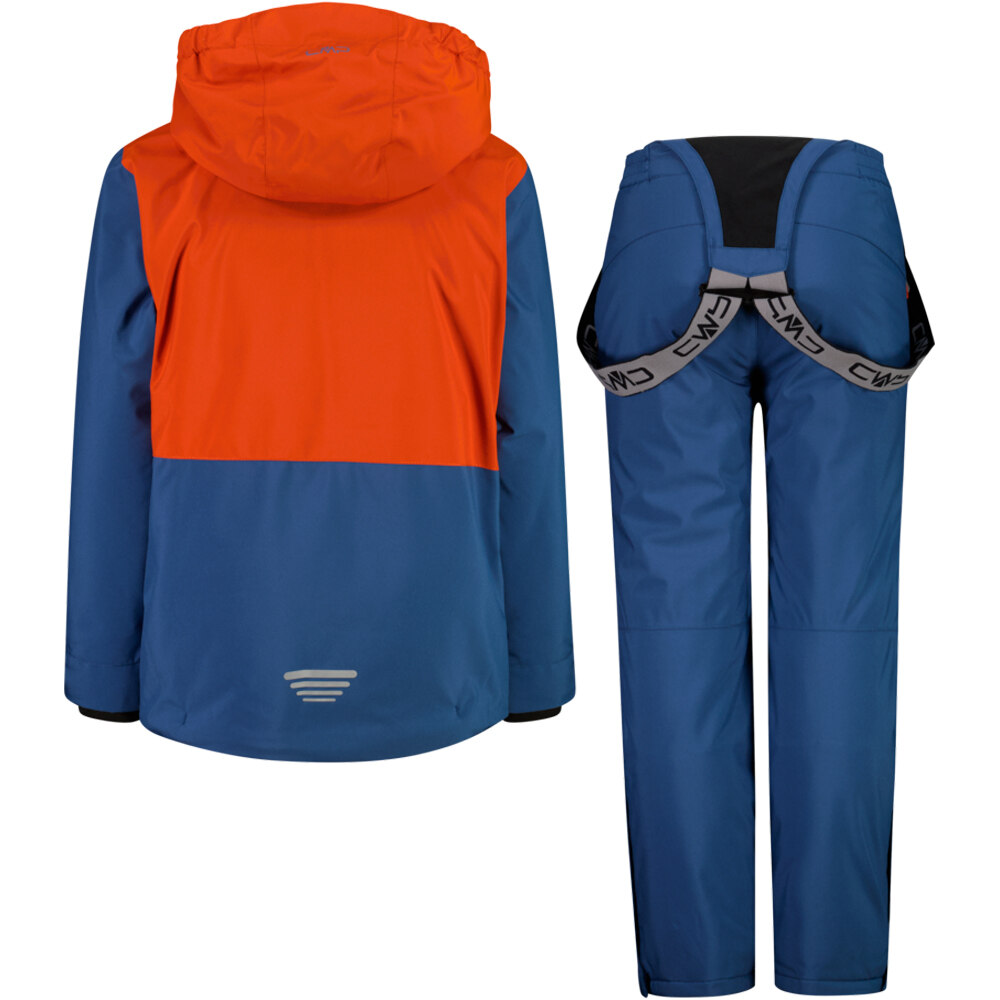Cmp conjunto esquí infantil KID SET JACKET AND PANT vista trasera