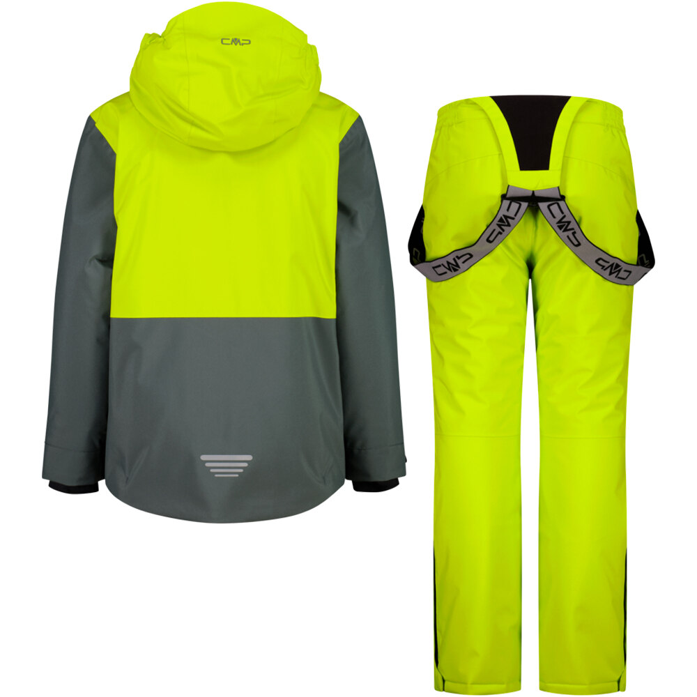 Cmp conjunto esquí infantil KID SET JACKET AND PANT vista trasera