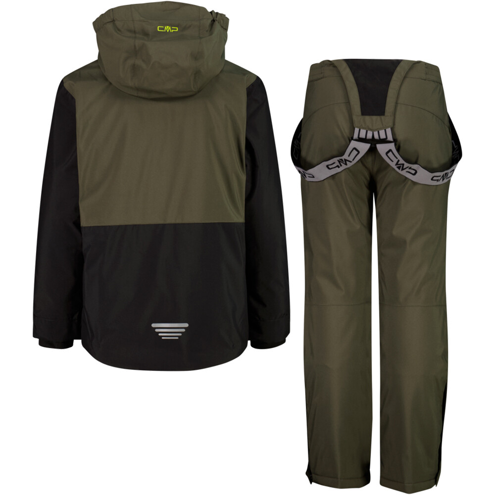 Cmp conjunto esquí infantil KID SET JACKET AND PANT vista trasera