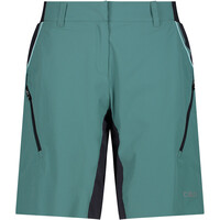 Cmp culotte corto mujer WOMAN FREE BIKE BERMUDA WITH INNER MESH UNDERWEAR vista frontal