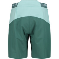 Cmp culotte corto mujer WOMAN FREE BIKE BERMUDA WITH INNER MESH UNDERWEAR vista trasera