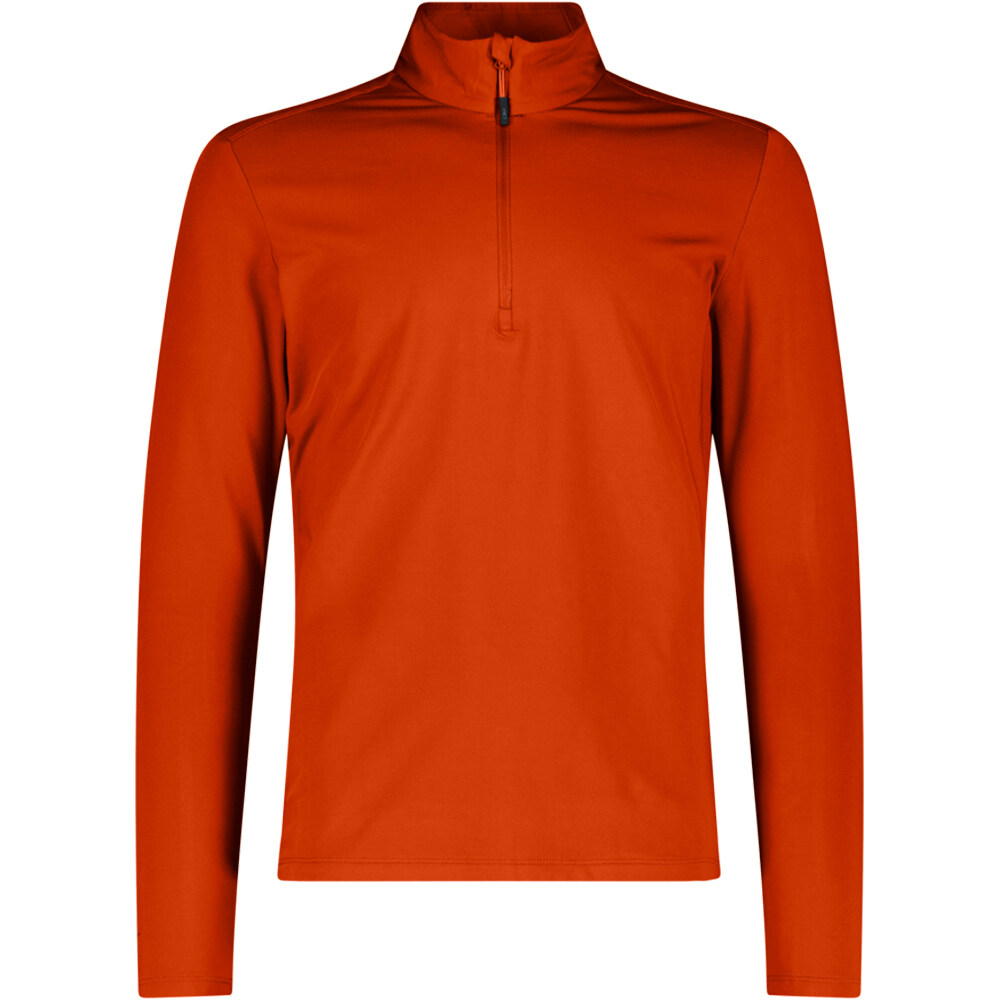 Cmp forro polar esquí hombre MAN SWEAT BRICK vista frontal