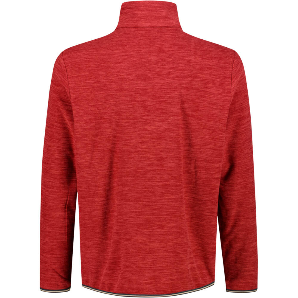 Cmp forro polar esquí hombre MAN SWEAT vista trasera
